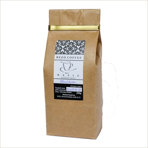 BEZO Vanília 250g  Szemes/Örölt kávé