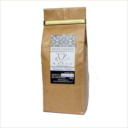 BEZO Menta - Csoki 250g  Szemes/Örölt kávé
